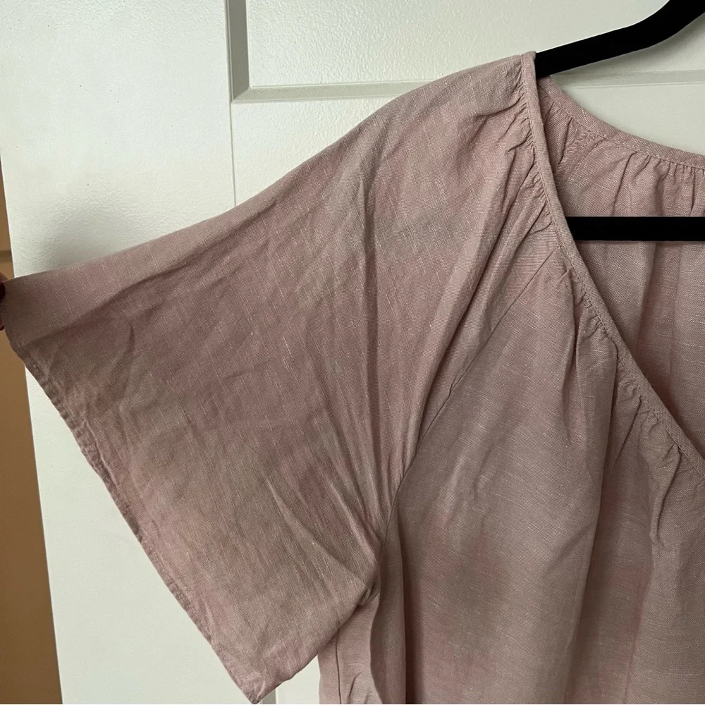 Pink Madewell Dress Size XL with pockets - Picture 6 of 7